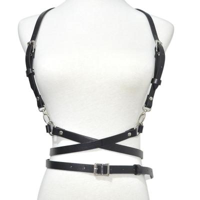 China Nightclub Punk Belt Stage OEM Straps Suspenders Sexy Fashion Belt for sale