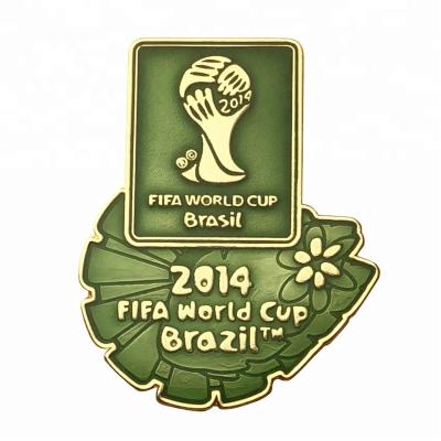 China Custom China Enamel Soccer Pin Badge for sale