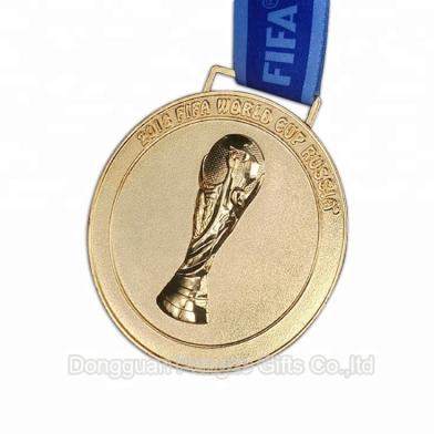 China China 2018 world cup gold medal russian football for sale