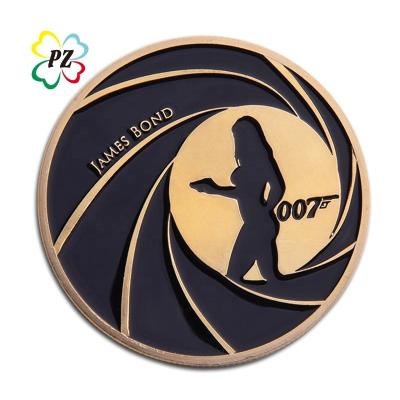 China Custom Lady of America James Bond Souvenir Coins for sale