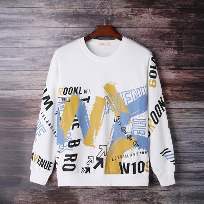 China QUICK DRY men's sweater2021New round sweater neck basing shirt sports loose Korean comfortable men's wear printablelogo for sale