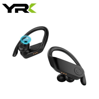 China wholesale Mini In Ear Ear-hook Stereo Magnetic Noise Radio Canceling Sports Tooth Earphone Blue Earphone for sale