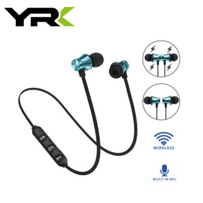 China YRK XT11 In-Ear Magnetic Wireless Headphones Music Headset Running Neckline Band Sports Earbuds Headphones With Noise Canceling MIC for sale