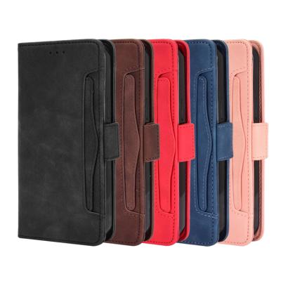 China More convenient to wear with a lanyard. Luxury Wallet Leather Phone Case For Samsung S21 Plus Back Cover For Samsung S21U S21 With Card Slot for sale