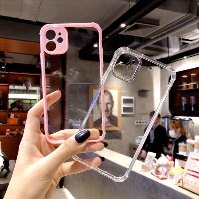 China Factory Price Shockproof Acrylic Phone Case For iPhone 12 Pro Max Case Shockproof for sale