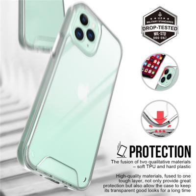 China Best Price Anti-fall Anti-scratch Plain Space HD Clear Phone Case For iPhone 12 for sale