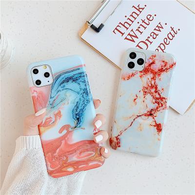 China maker Anti-drop Marble Phone Case for iPhone X 11 11Pro 11 pro 12 12Mini max 12PRO 12 PRO max for sale