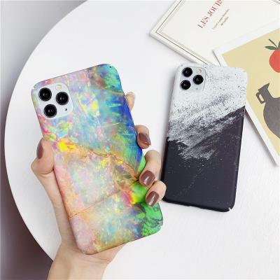 China Fashion Modern Marble Stone Pattern Hard PC Phone Case For iPhone X XS XR XS Max 11 Pro Max for sale