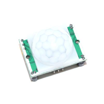 China Ray Sensor HC-SR501 HC-SR505 SR602 AM312 Adjust Infrared IR Bracket Pyroelectric PIR Motion Sensor Detector Module For Arduino for sale