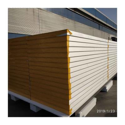 China 950/980/1150mm Wholesale Container House Metal Pu/pir/pur/puf Insulated 100mm Wall Sandwich Panel Price for sale