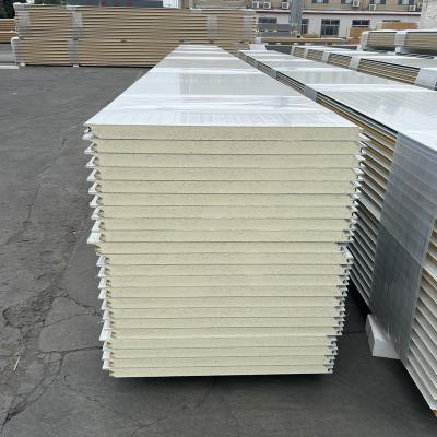 China 930/1000/1120mm hot sale PU/PUR/PIR insulated sandwich panel for wall for sale