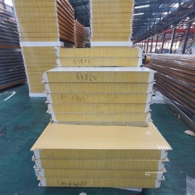 China Modern special waterproof and fireproof sandwich insulation panel for external wall of industrial plant, workshop and warehouse for sale