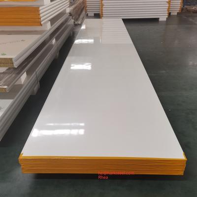 China Modern Insulation EPS Sandwich Panel For Chicken House / Warehouse / Breeding Hatching Factory for sale