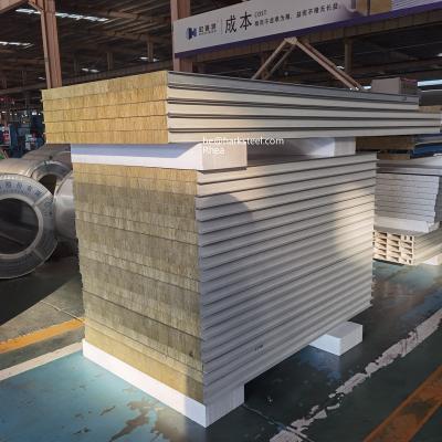 China Modern Metal Insulated Sandwich Panel For Clean Room / Purification Workshop for sale