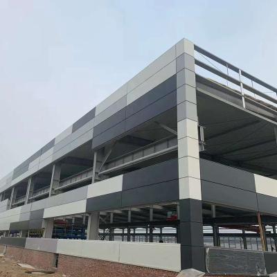 China Modern high quality light steel structure are suitable for factories and warehouses. for sale