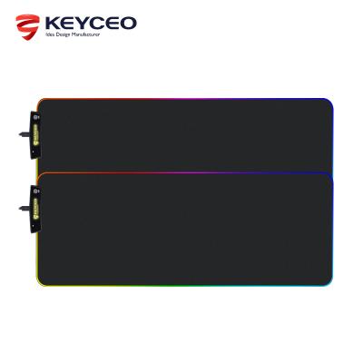 China Factory wholesale new arrival PASSIONATE RGB custom gaming mouse pad mause rubber protection for sale