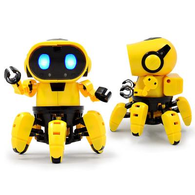 China China 2022 hot sale factory custom lighting music electric walking robots dancing robots for gift for sale