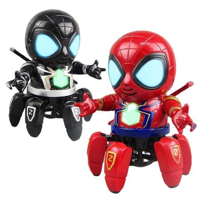 China New Design Electronic Action Figures Action Figures Walking Toys With Light Functional Toys Gift Plastic Figure Robot Toy Gift for sale