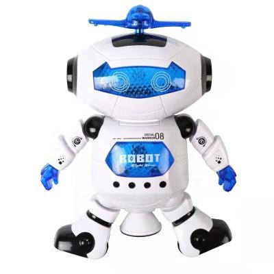 China China Customized Rotating Dancing Robot Toy Electric Walking Robot With Lighting Music For Gift for sale