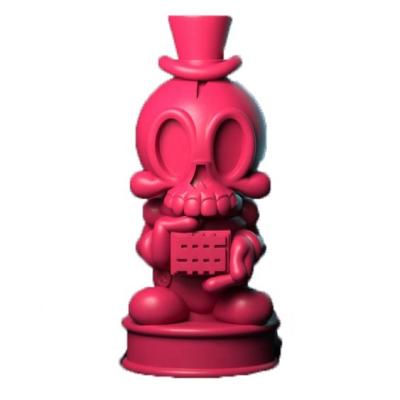 China Custom modern luxury vacuum casting 2022 vacuum casting art decor resin statue silicone mold for sale