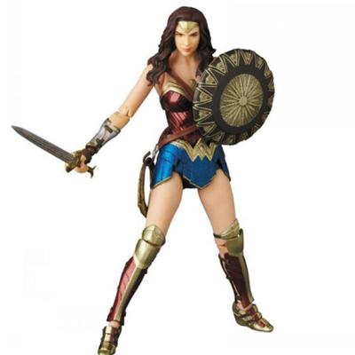 China Toys Anime 3D Printing Prototypes Chinese Factory Making High Quality Hot Selling PVC Toy Resin Wonder Woman Plastic Action Figure for sale