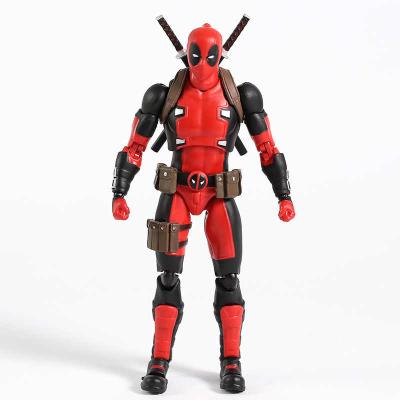 China 3D plastic toy 3d plastic toy marvel action figure superhero deadpool comic action numbers for sale