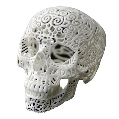 China art & Wholesale Customization Collectable 3d Printing Plastic Prototyping Resin Novelty Craft Skulls Crafts For Decoration for sale