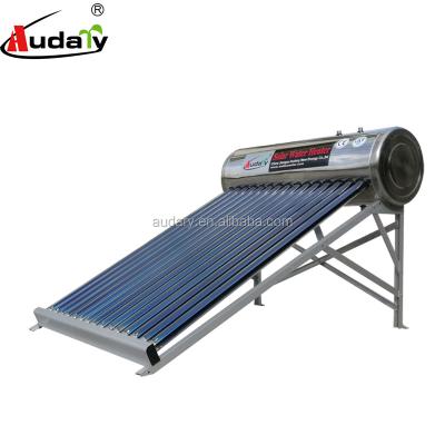 China 2018 Non-Pressurized BATHROOM OR POOL Stainless Steel Solar Water Heater CE Approved for sale