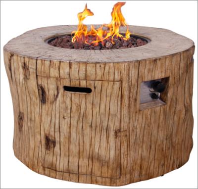 China Newly Design Fire Pit Fire Boulder For Outdoor And Indoor Fire Place SFB001 for sale