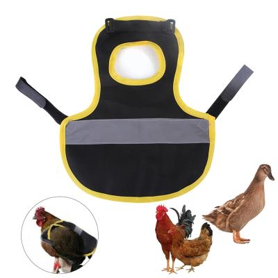 China OEM Sustainable Pet Vest Poultry Clothes Hen Saddle Apron Feather Protection Holder For Chicken Duck for sale