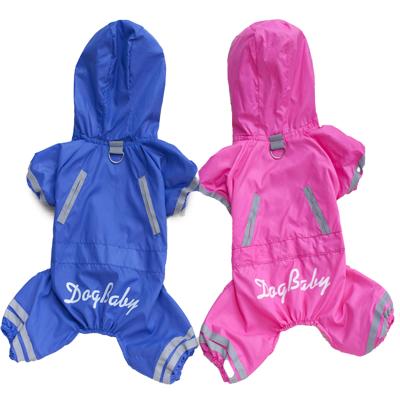 China Hoody Coat Jackets Cats Accessories Outdoor Viable Waterproof Pet Raincoat Summer Rain Clothes for sale