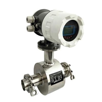 China High Precision Liquid Acid Electromagnetic Flow Meter Intelligent Water Flow Measurement Meter for sale