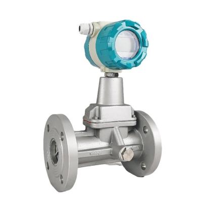 China Aluminum Industrial Flange Connection Gas Flow Meter China Vortex Precession Ammonia Gas Flow Meter for sale