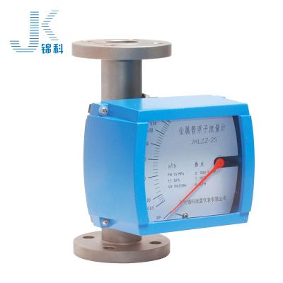 China Stainless steel material 316SS diesel metal tube float rotameter dn15 oxygen air metal tube float flow rotameter for sale