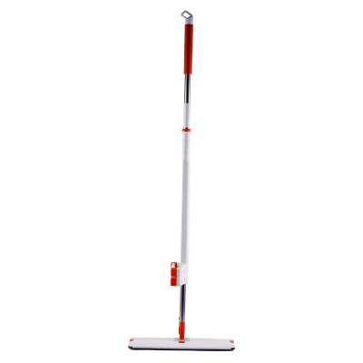 China Sustainable Family Cleaning Microfiber 360 Rotary Mop With Iron Telescopic Handle Length Adjustable Mop for sale