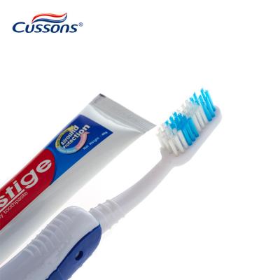 China Eco-Friendly Natural Biodegradable Wholesale Personalized Custom Travel Toothbrush With Toothpaste for sale