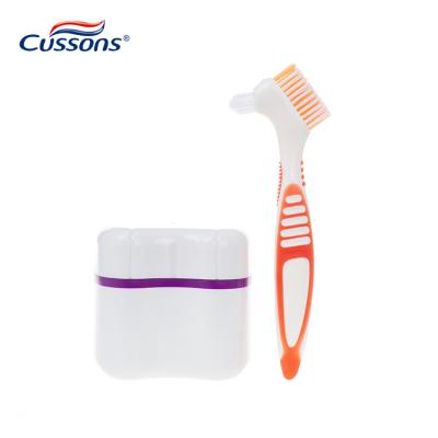 China OEM Manual Toothbrush Wholesale High Quality Personal Care Denture Cleaning Brush For Adult for sale