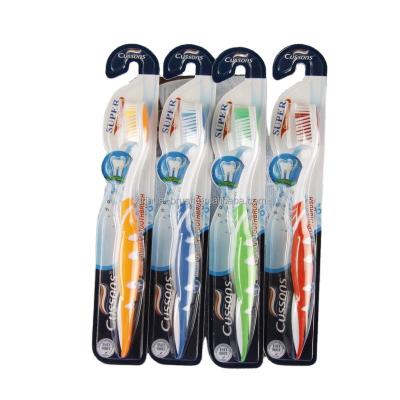 China Manual Toothbrush Success Oral Clean Plastic Adult Toothbrush for sale