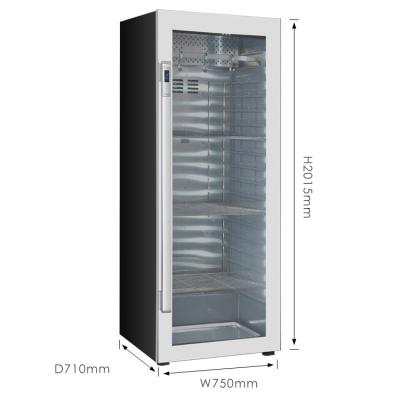 China Fan Cooling System Beef Refrigerator Beef Preservation Cabinet Deluxe Steak Maturation Chiller For Steak for sale