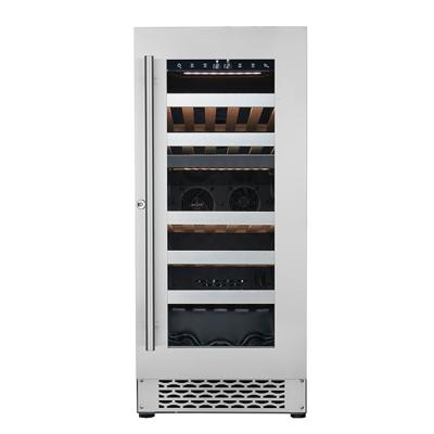 China Custom Digital Temperature Control Wine Fridge Compressor Wine Fridges Luxury Wine Cooler for sale