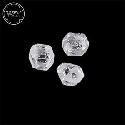 China 2mm-2.5mm Clarity Grade-A CVD HPHT White Uncut Rough Diamond,Uncut Rough Diamonds For Sale,Synthetic Uncut White Rough Diamonds for sale