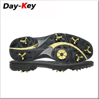 China EVA+TPU golf shoes outsole EVA and TPU outsole with sole spike outdoor sports shoes for sale