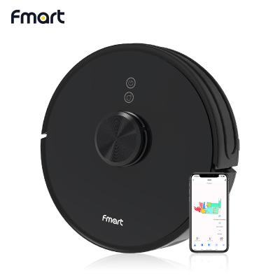 China Household App Control, Laser and Gyro Navigation, 2200Pa Suction Power, Quiet and Self-charging Robotic Vacuum Cleaner for sale