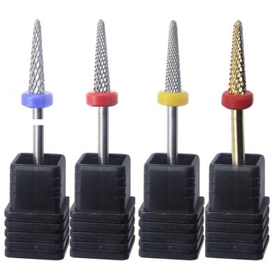 China New sustainable! Pro Whole Carbide Nail Drill Bit Nails Art Electric Drill Machine Files Nail Art Tools Cut and Polish background of nailNew! PR for sale