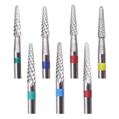 China Durable Milling Cutter For Manicure Nail Drill Bit Pedicure Ceramic Carbide Milling Cutter For Nail Files Manicure Cutter Nail Art Tool for sale