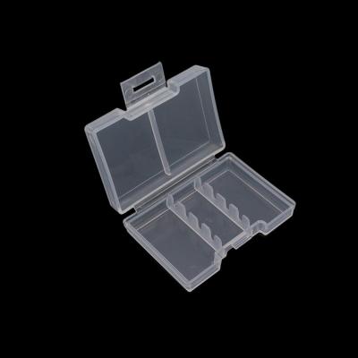 China Durable 4 Slots Easy Nail Storage Box For Nail Drill Bit Files Holder Container Case Display Organizer Acrylic Manicure Tool for sale