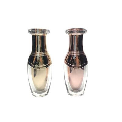 China 15ml color ink tattoo semi-permanent tattoo brow line lip liquid container plastic empty bottle for sale