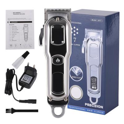 China Household Use 3.5h Time 100-220V 10w Electric Rechargeable Clipper Hair Trimmer Hair Cutting Machine for sale