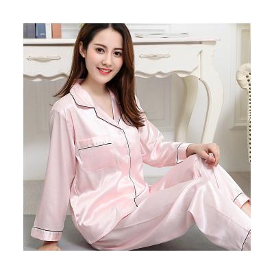 China Pink QUICK DRY Soft Girls Heart Pajamas Loose Women's Breathable Comfortable Pajamas Long Sleeve Pants for sale