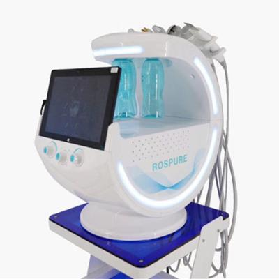 China Skin Revitalizer Ice Blue Diamond Microdermabrasion Machine Blackhead Removal Skin Rejuvenation Beauty Spa Skin Facial Cleansing Equipment for sale